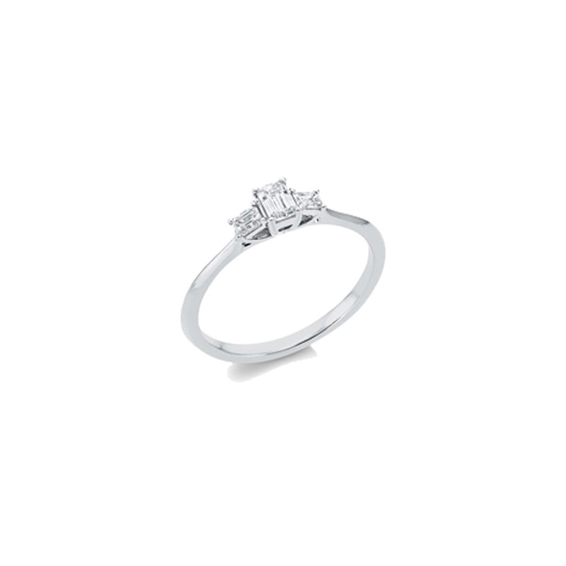 Looi & Co Prsten Bijelo Zlato (18k) 1FA25W854-4