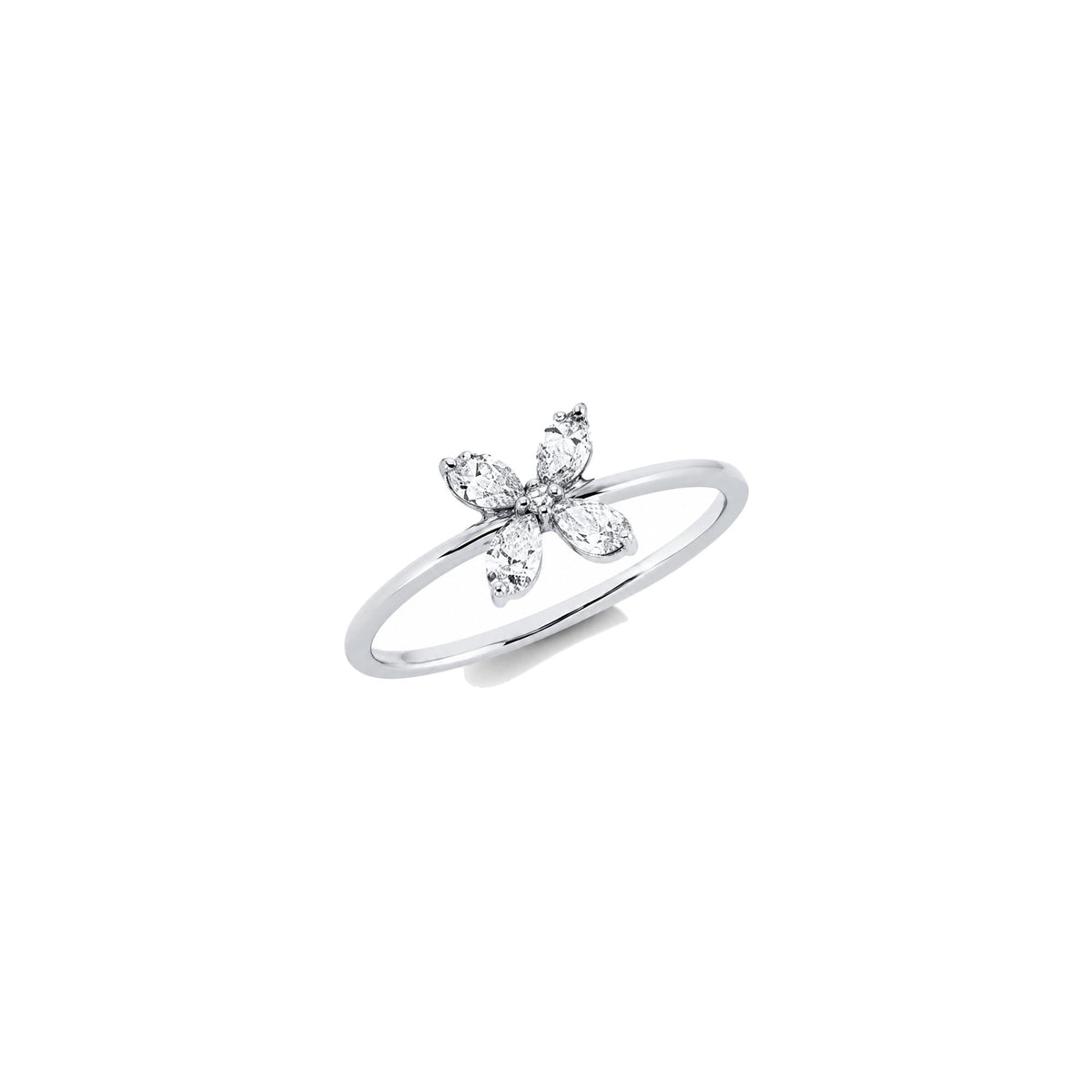 Looi & Co Prsten Bijelo Zlato (18k) 1FD13W854-1