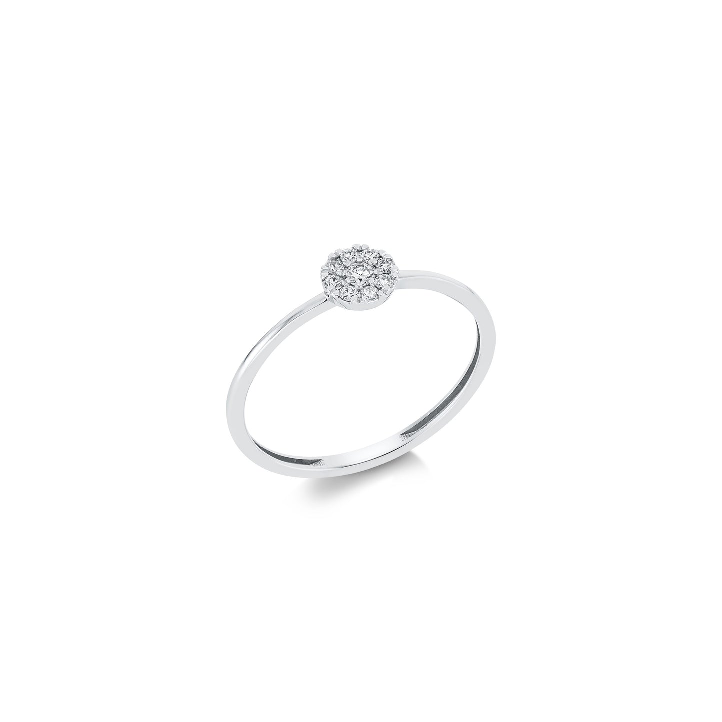 Looi & Co Prsten Bijelo Zlato (18k) 1FP19W854-1