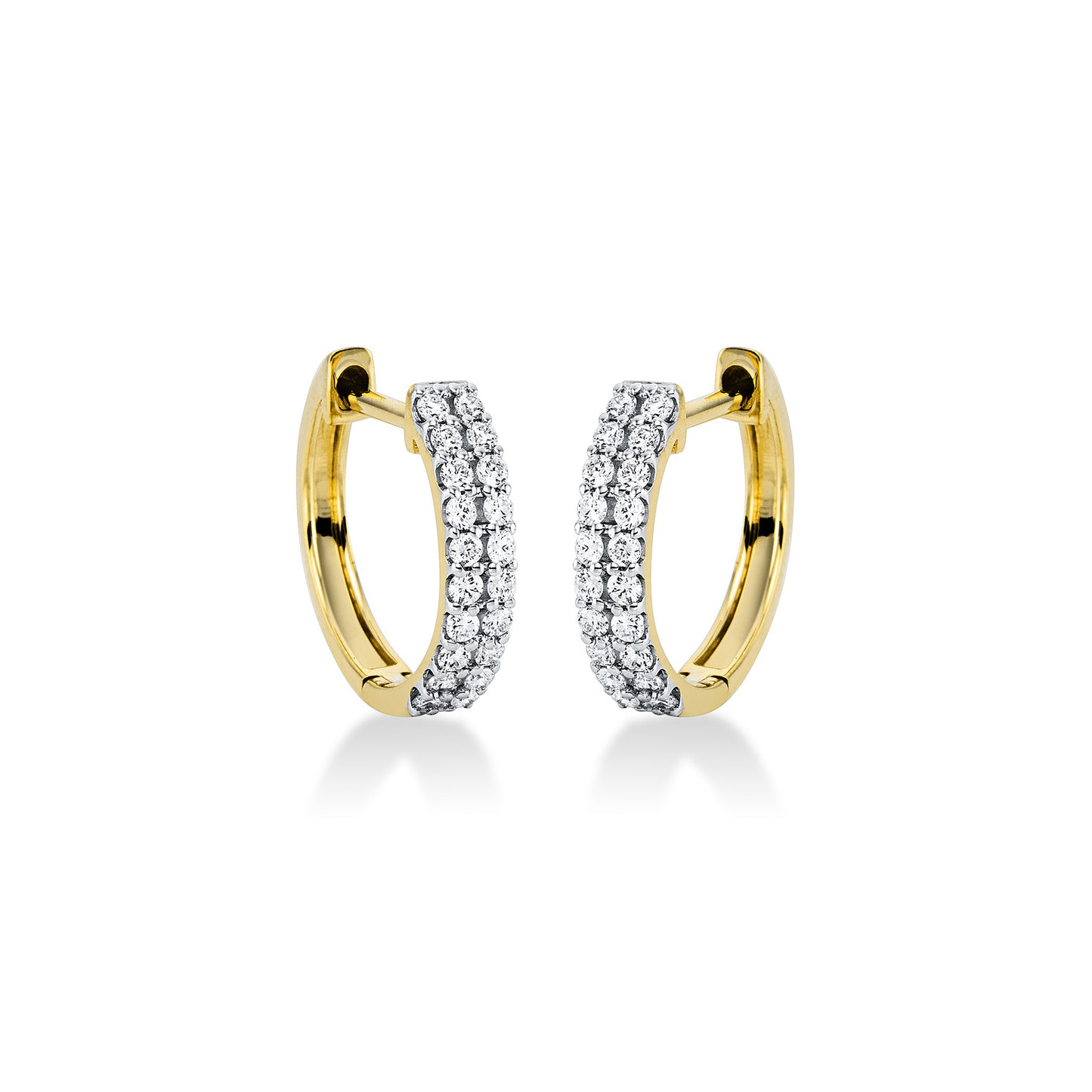 Looi & Co Naušnice Žuto Zlato (18k) 2M486G8-1