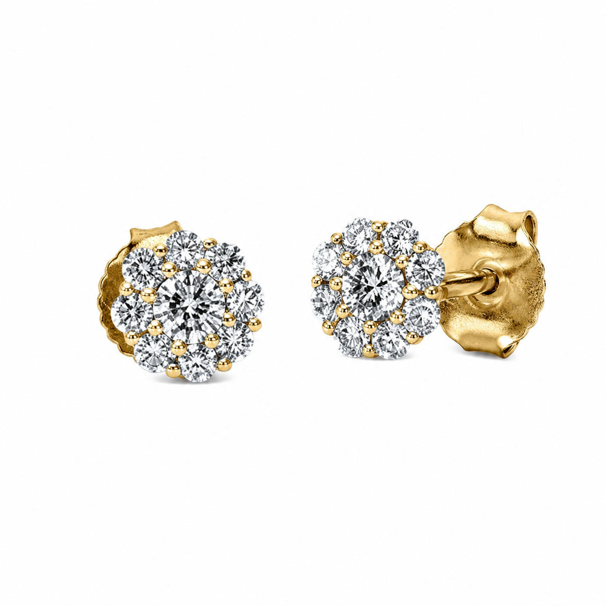 Looi & Co Naušnice Žuto Zlato (18k) 2M841G8-1