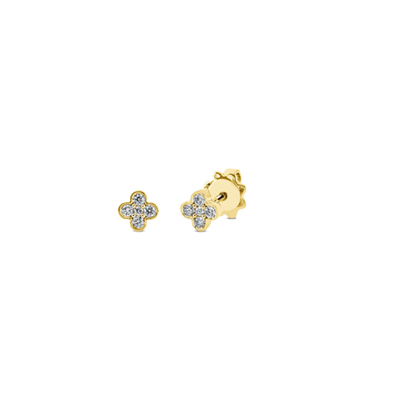 Looi & Co Naušnice Žuto Zlato (18k) 2R518G8-4