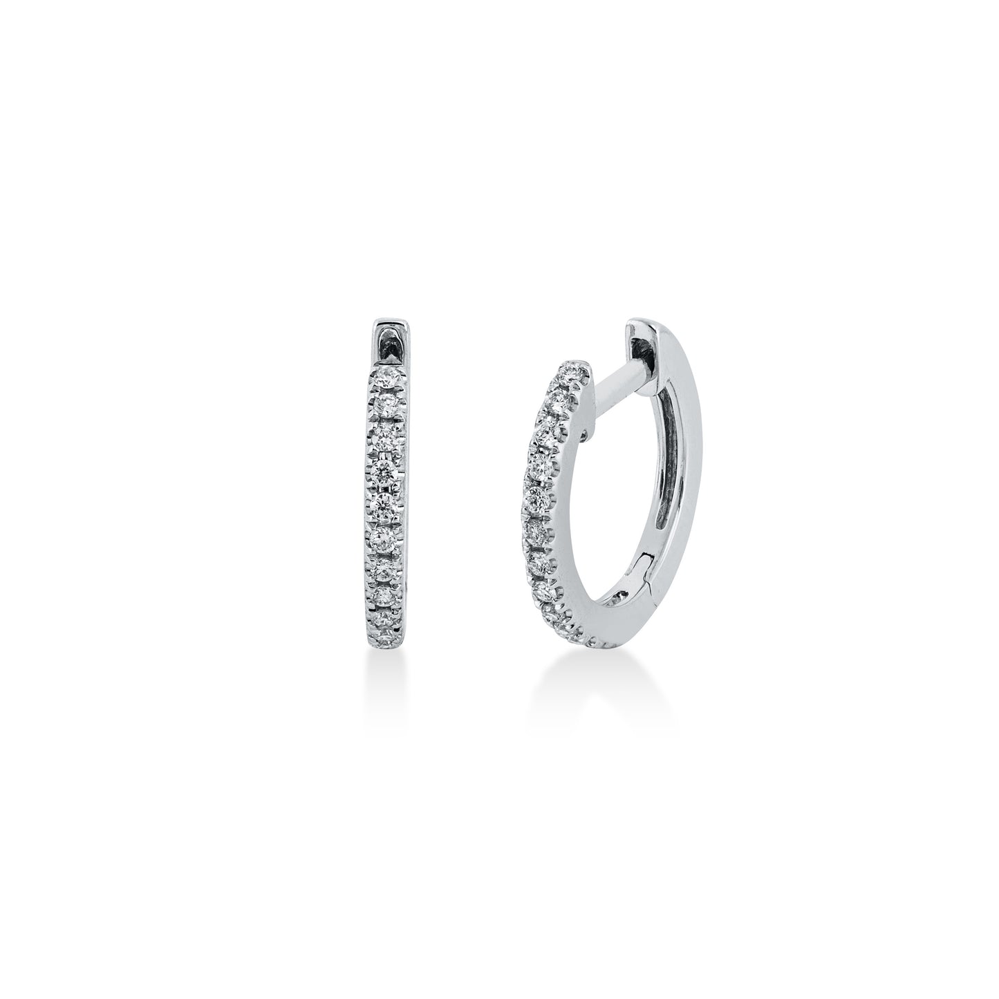 Looi & Co Naušnice Bijelo Zlato (18k) 2R665W8-2