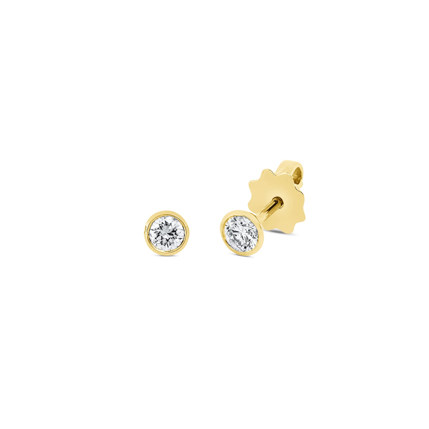 Looi & Co Naušnice Žuto Zlato (18k) 2U136G8-2