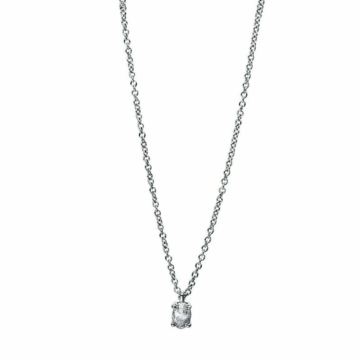 Looi & Co Ogrlica Bijelo Zlato (18k) 4E460W8-7