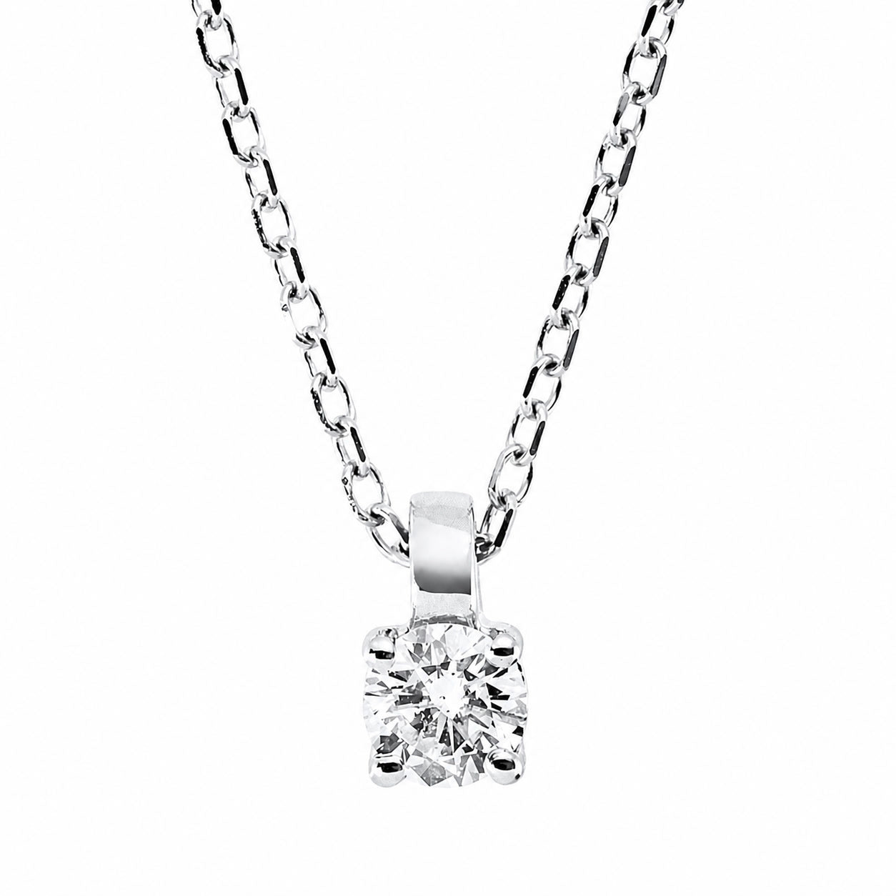 Looi & Co Ogrlica Bijelo Zlato (18k) 4N892W8-1