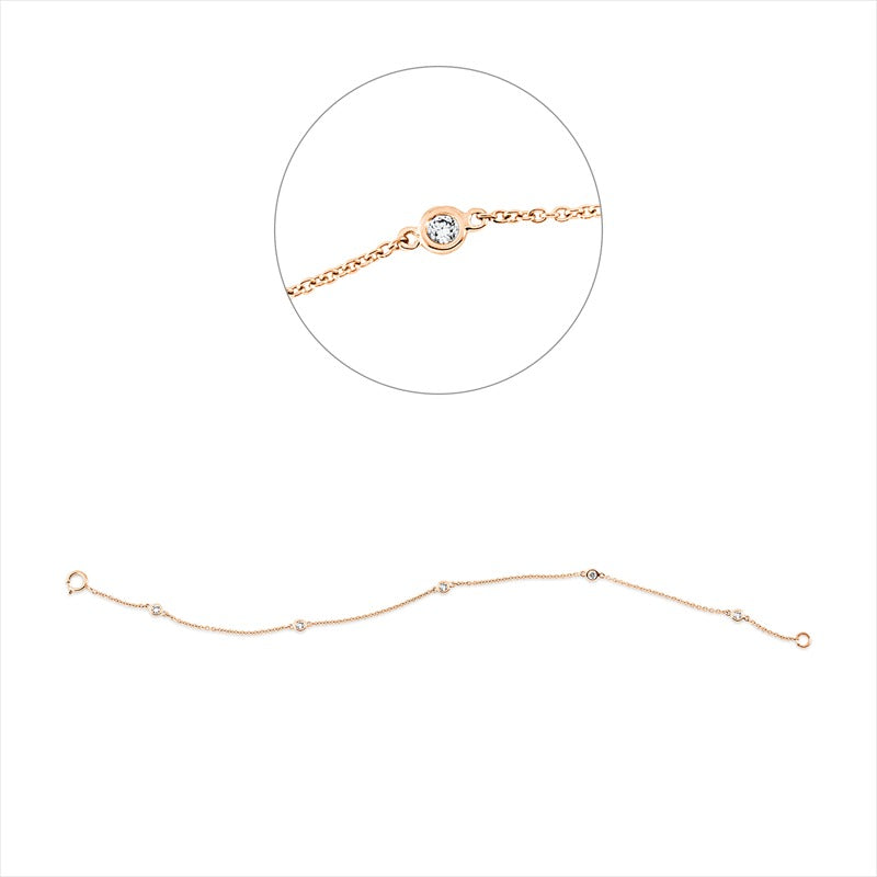 Looi & Co Narukvica Crveno Zlato (18k) 5E129R8-1