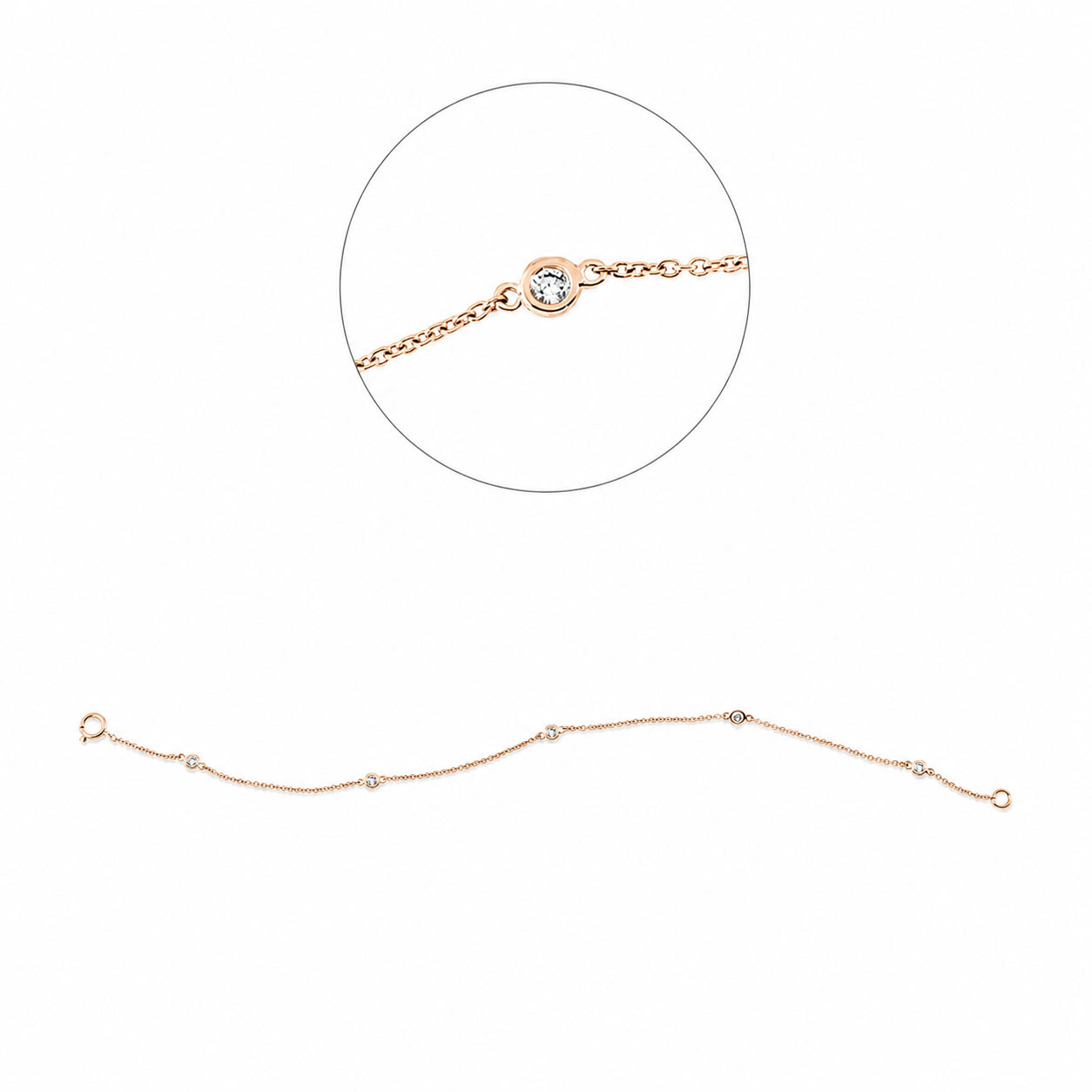 Looi & Co Narukvica Crveno Zlato (18k) 5E129R8-1
