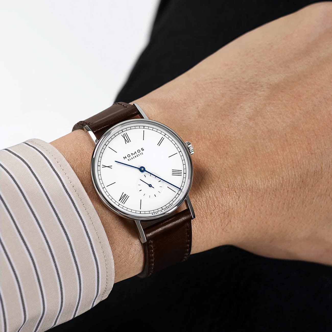 Nomos Ludwig 38 Enamel White NOMOS237