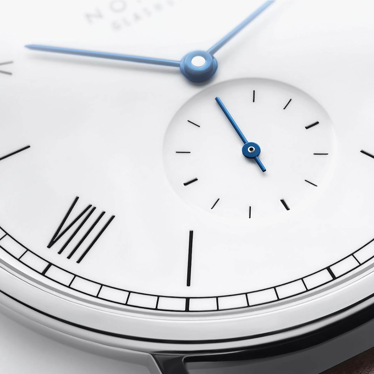 Nomos Ludwig 38 Enamel White NOMOS237