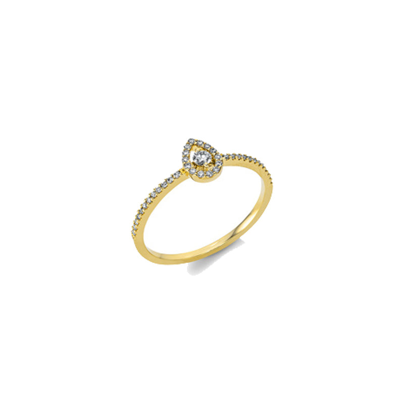 Looi & Co Prsten Žuto Zlato (18k) 1BH77G854-1