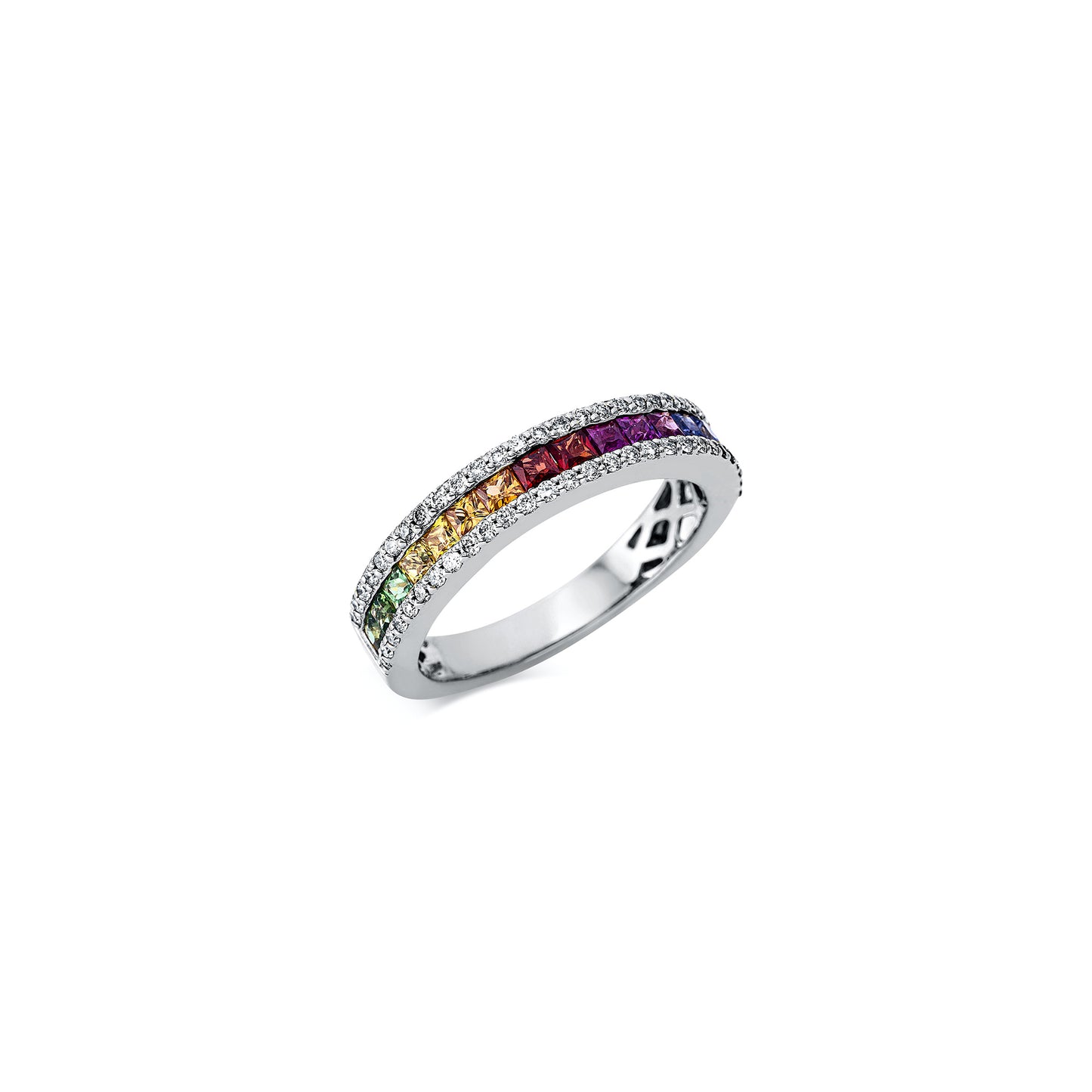 Looi & Co Prsten Bijelo Zlato (18k) 1DA69W854-3