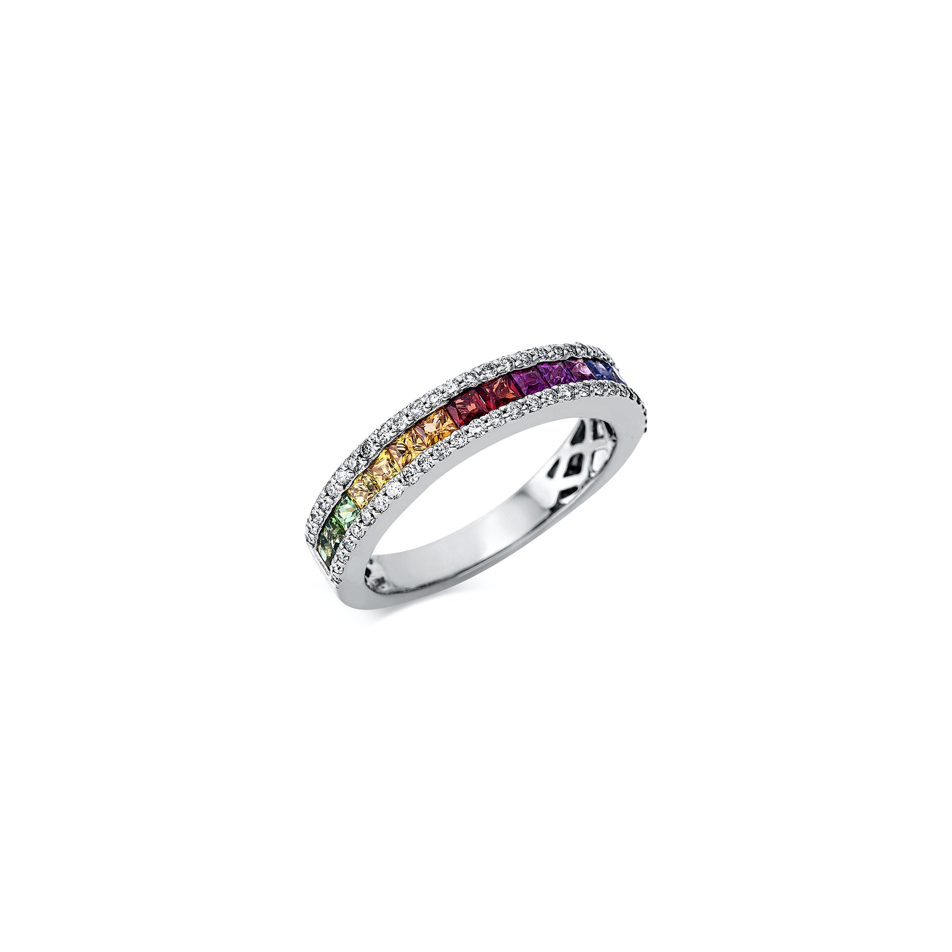 Looi & Co Prsten Bijelo Zlato (18k) 1DA69W854-3