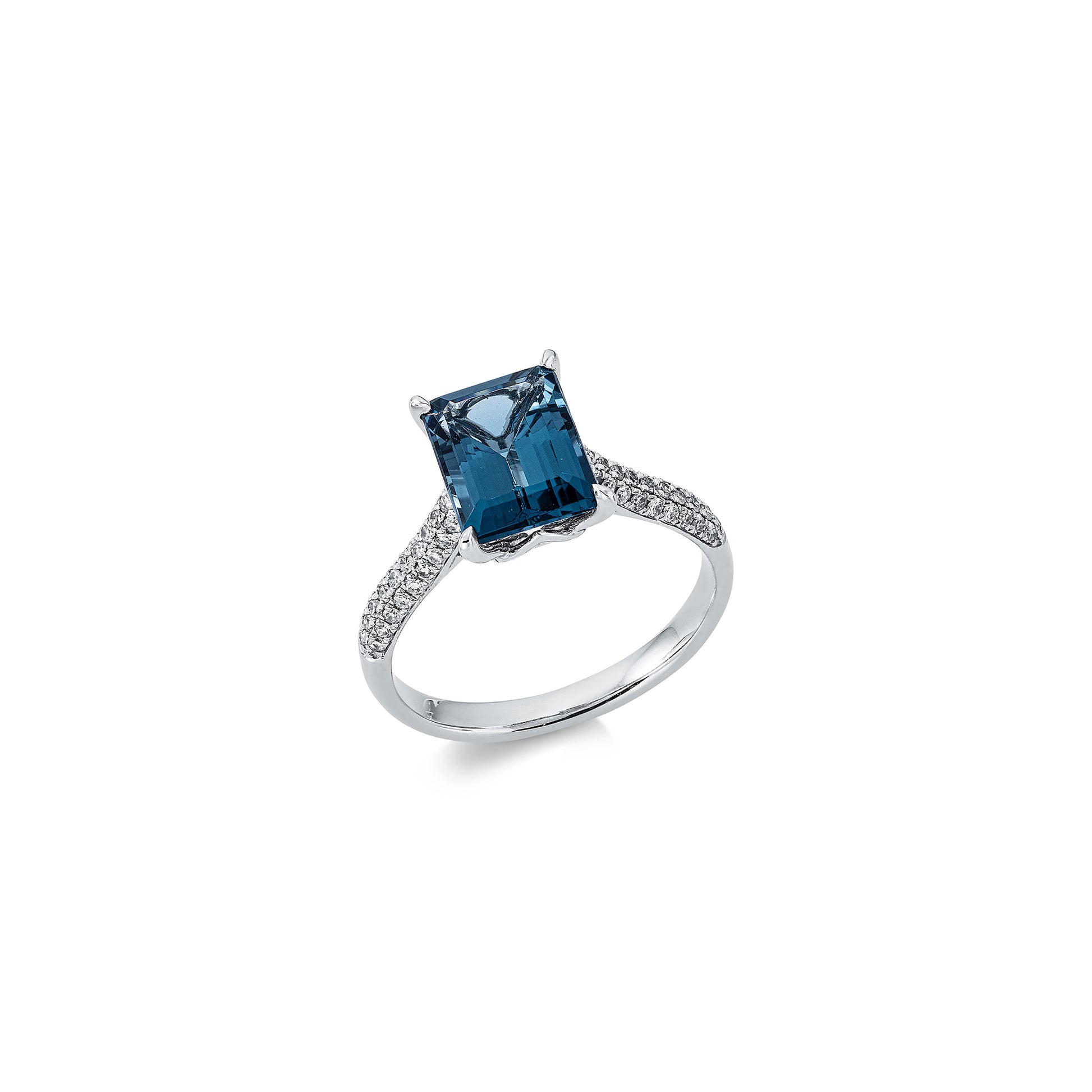 Looi & Co Prsten Bijelo Zlato (18k) 1DU61W854-3