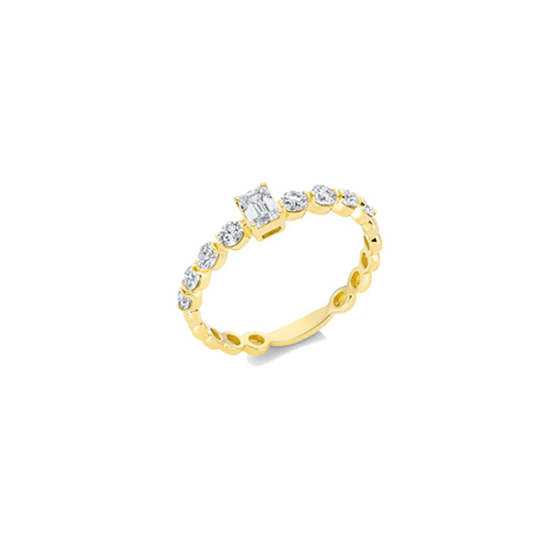Looi & Co Prsten Žuto Zlato (18k) 1FA09G854-4