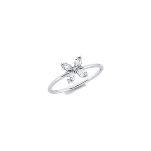 Looi & Co Prsten Bijelo Zlato (18k) 1FD13W854-1