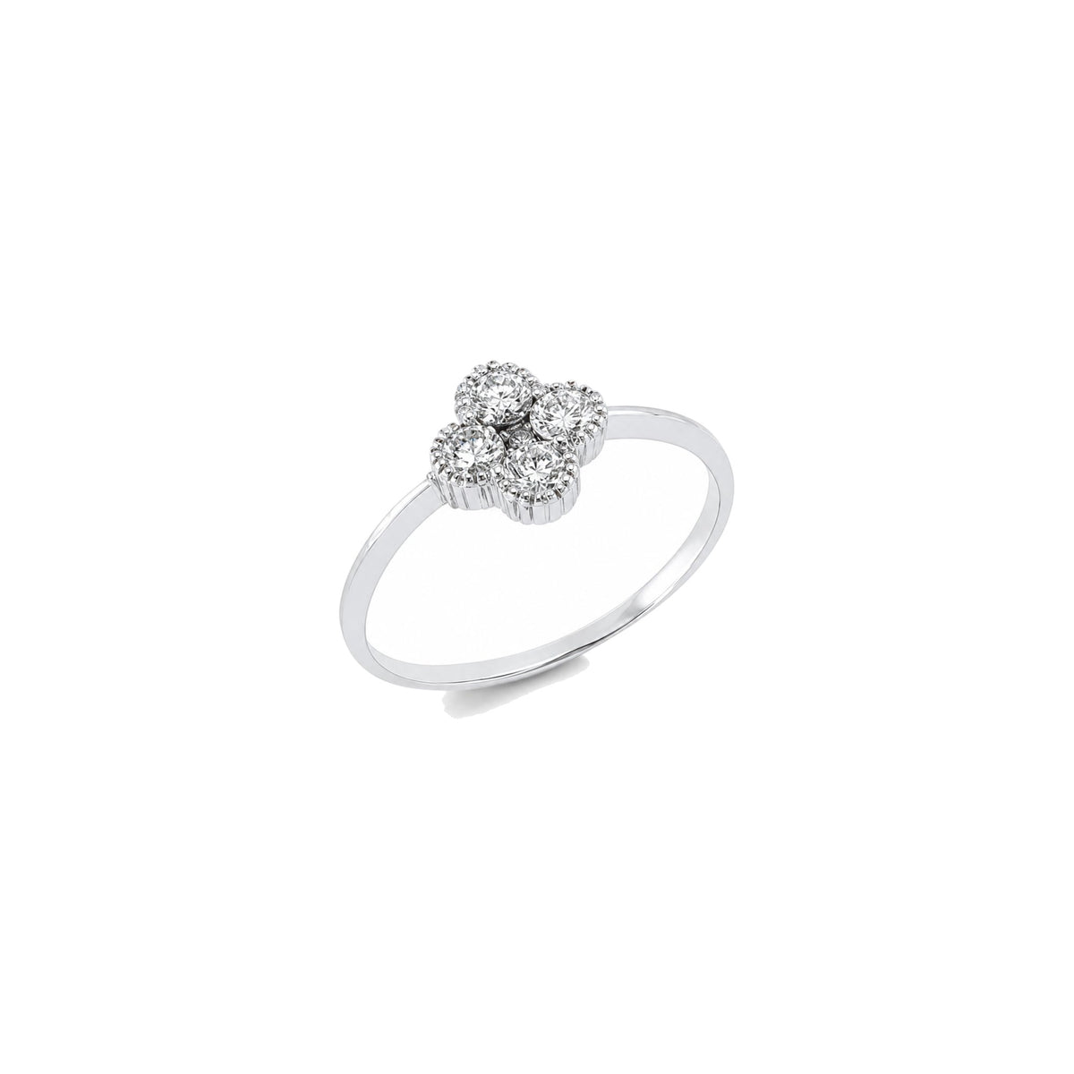 Looi & Co Prsten Bijelo Zlato (18k) 1GE70W851-2