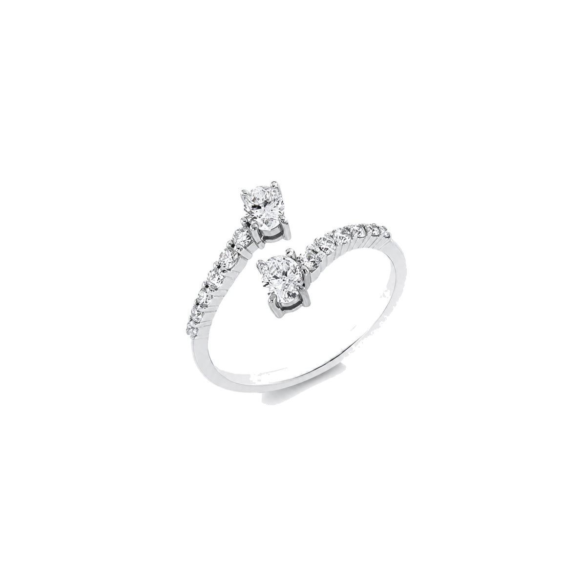 Looi & Co Prsten Bijelo Zlato (18k) 1GS51W853-1
