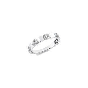 Looi & Co Prsten Bijelo Zlato (18k) 1GV34W854-1