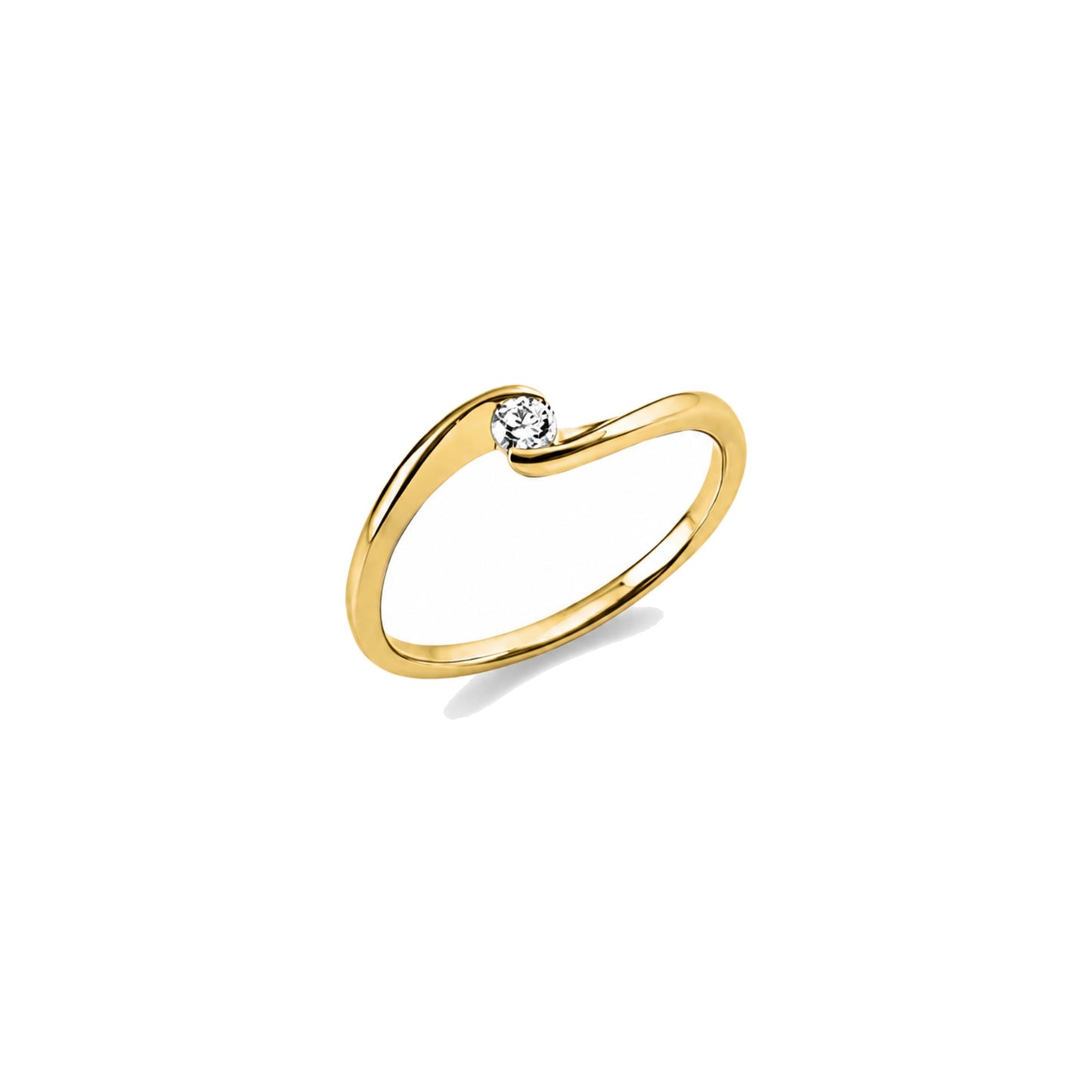 Looi & Co Prsten Žuto Zlato (18k) 1J017G854-4