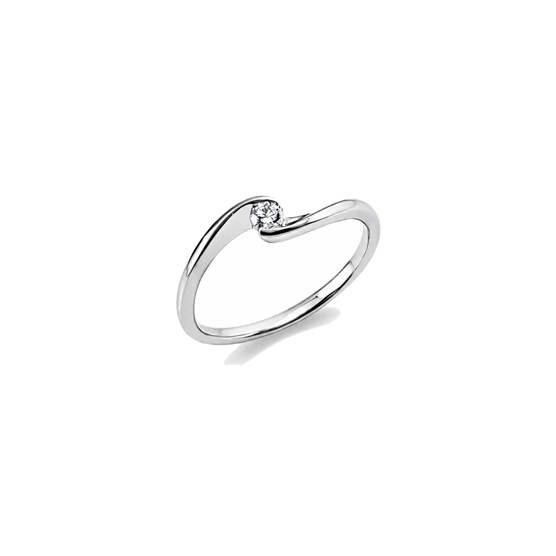 Looi & Co Prsten Bijelo Zlato (18k) 1J017W854-4