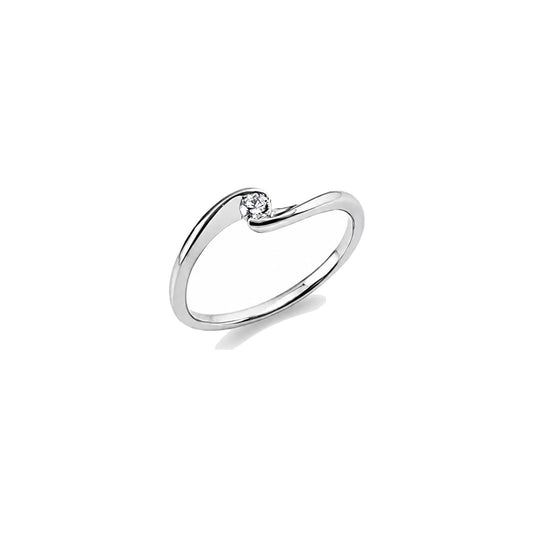 Looi & Co Prsten Bijelo Zlato (18k) 1J017W854-4