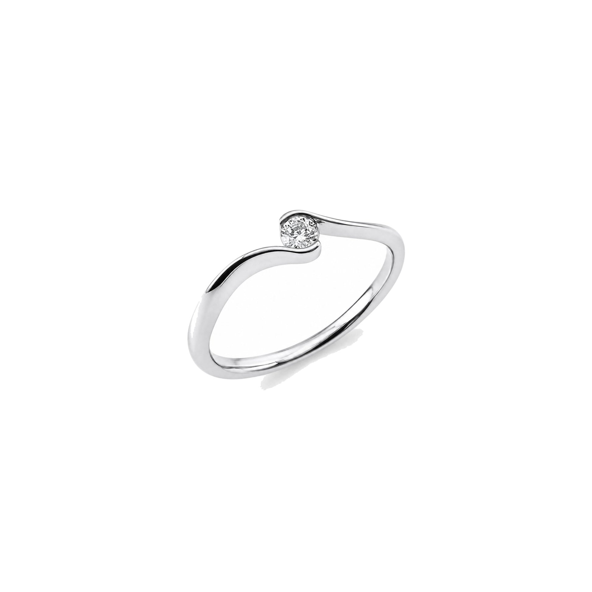 Looi & Co Prsten Bijelo Zlato (18k) 1J094W854-5
