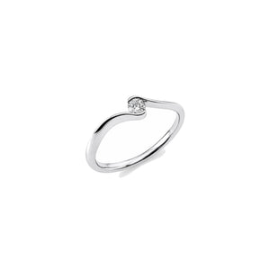 Looi & Co Prsten Bijelo Zlato (18k) 1J094W854-5