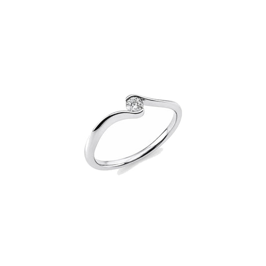 Looi & Co Prsten Bijelo Zlato (18k) 1J094W854-5