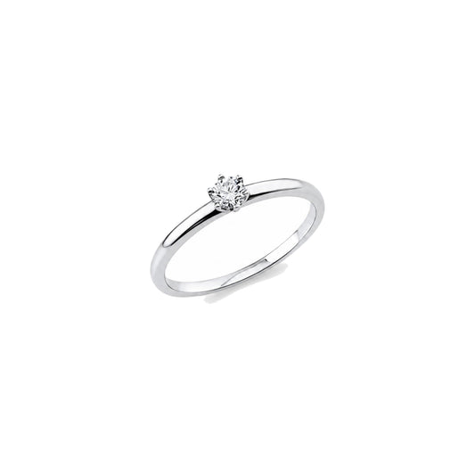 Looi & Co Prsten Bijelo Zlato (18k) 1O322W854-27