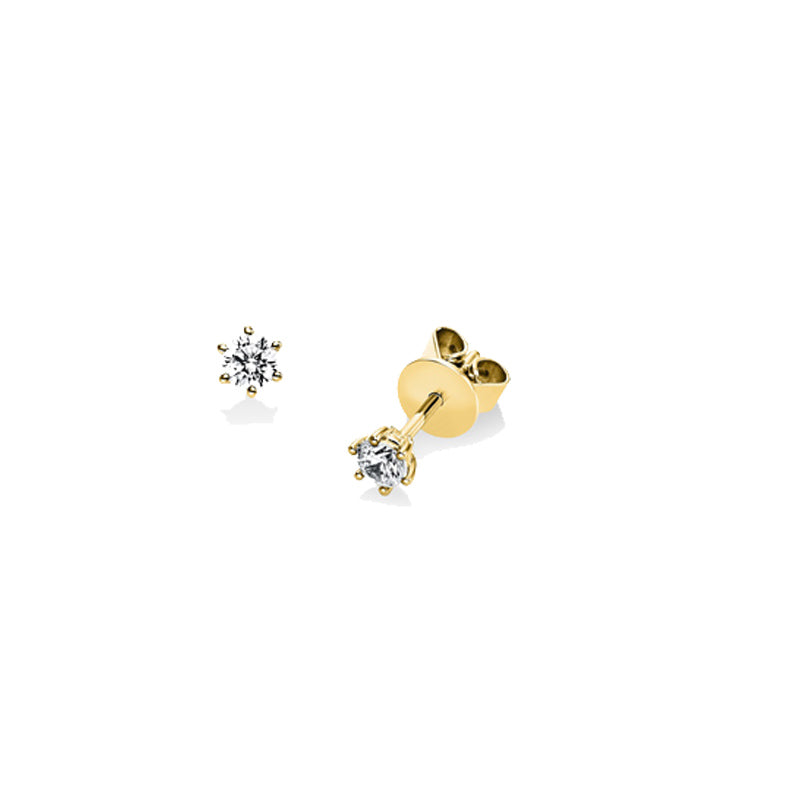Looi & Co Naušnice Žuto Zlato (18k) 2A987G8-46