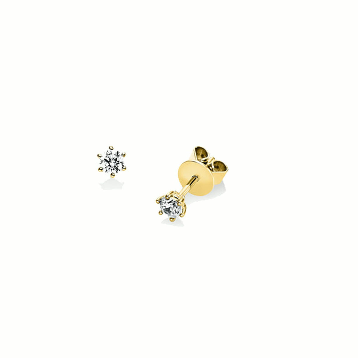Looi & Co Naušnice Žuto Zlato (18k) 2A987G8-46