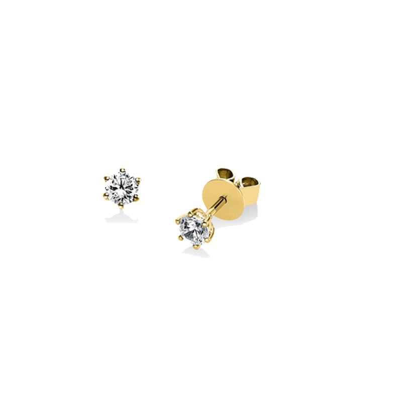 Looi & Co Naušnice Žuto Zlato (18k) 2A989G8-53