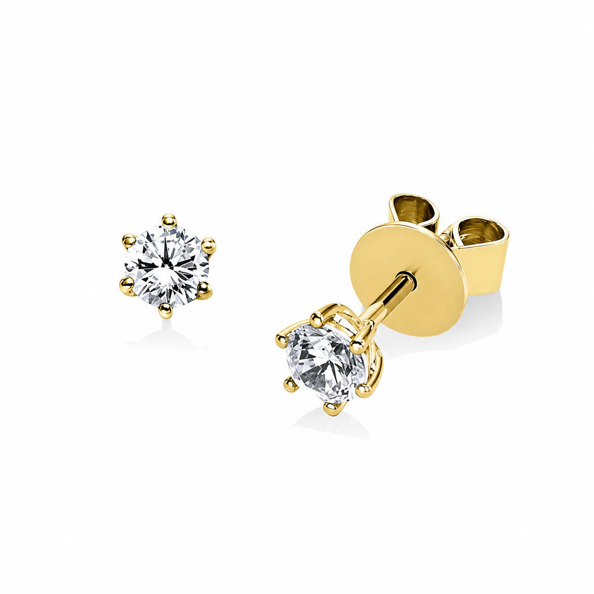 Looi & Co Naušnice Žuto Zlato (18k) 2A989G8-53