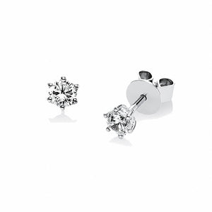 Looi & Co Naušnice Bijelo Zlato (18k) 2A989W8-85