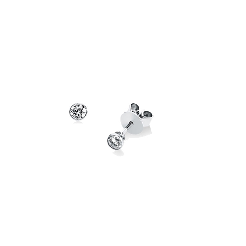 Looi & Co Naušnice Bijelo Zlato (18k) 2G120W8-40