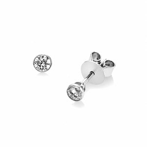 Looi & Co Naušnice Bijelo Zlato (18k) 2G120W8-40