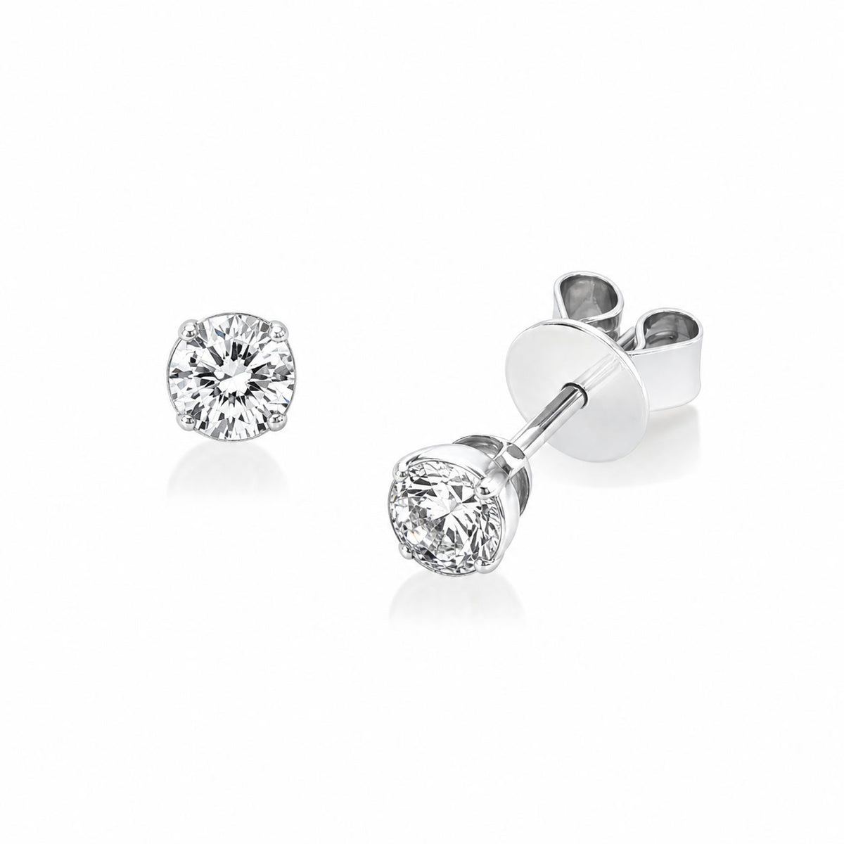 Looi & Co Naušnice Bijelo Zlato (18k) 2G121W8-26
