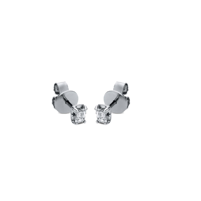 Looi & Co Naušnice Bijelo Zlato (18k) 2H700W8-5