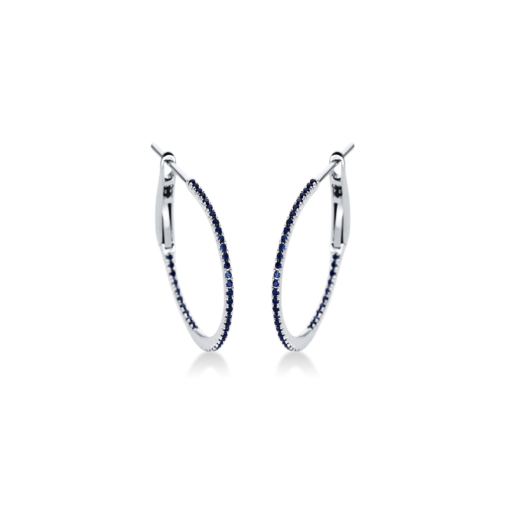 Looi & Co Naušnice Bijelo Zlato (18k) 2J248W8-1