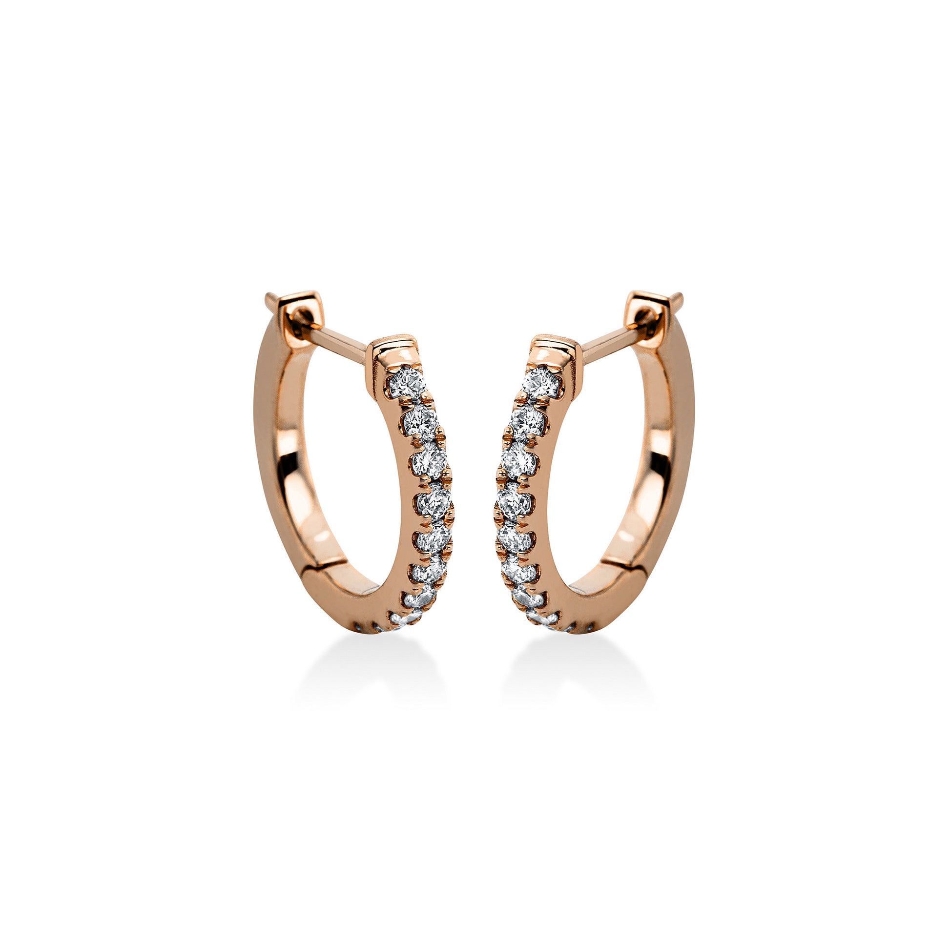 Looi & Co Naušnice Crveno Zlato (18k) 2L821R8-1