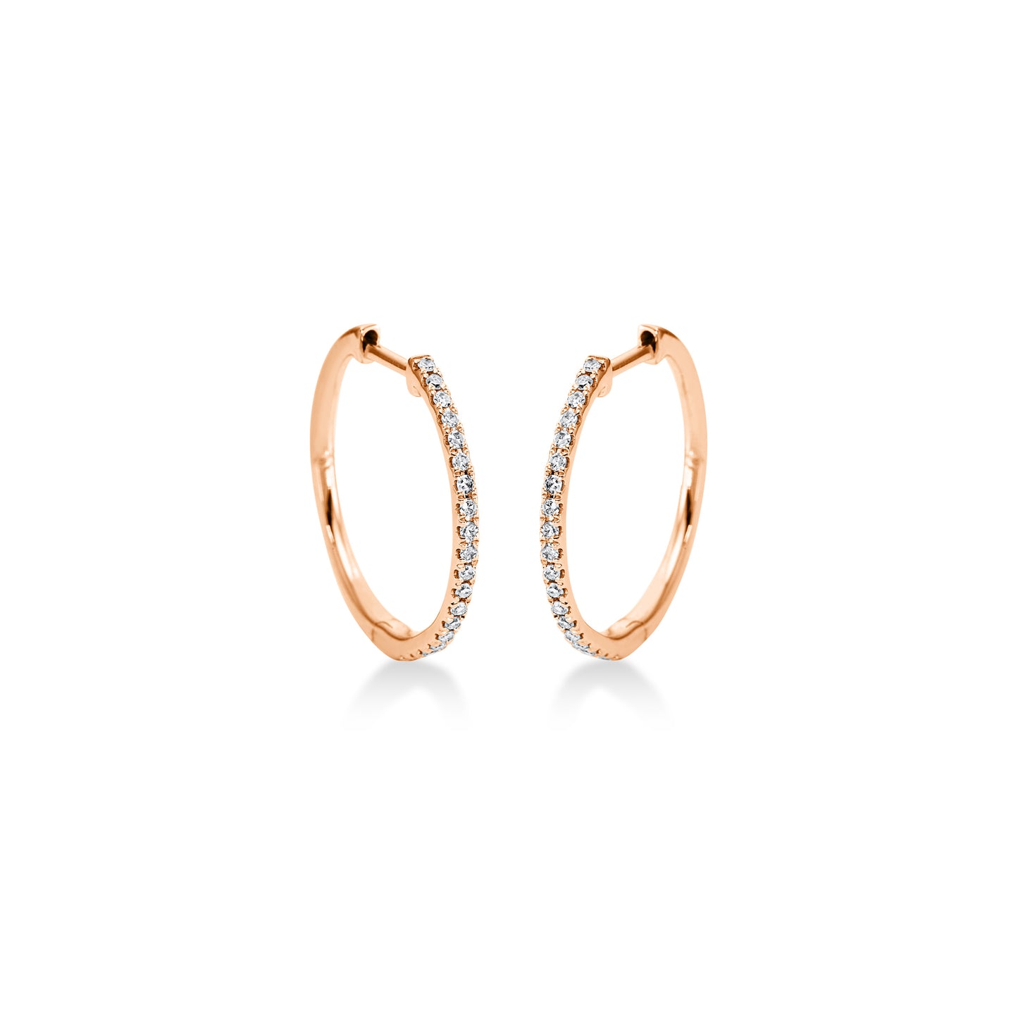 Looi & Co Naušnice Crveno Zlato (18k) 2M143R8-2