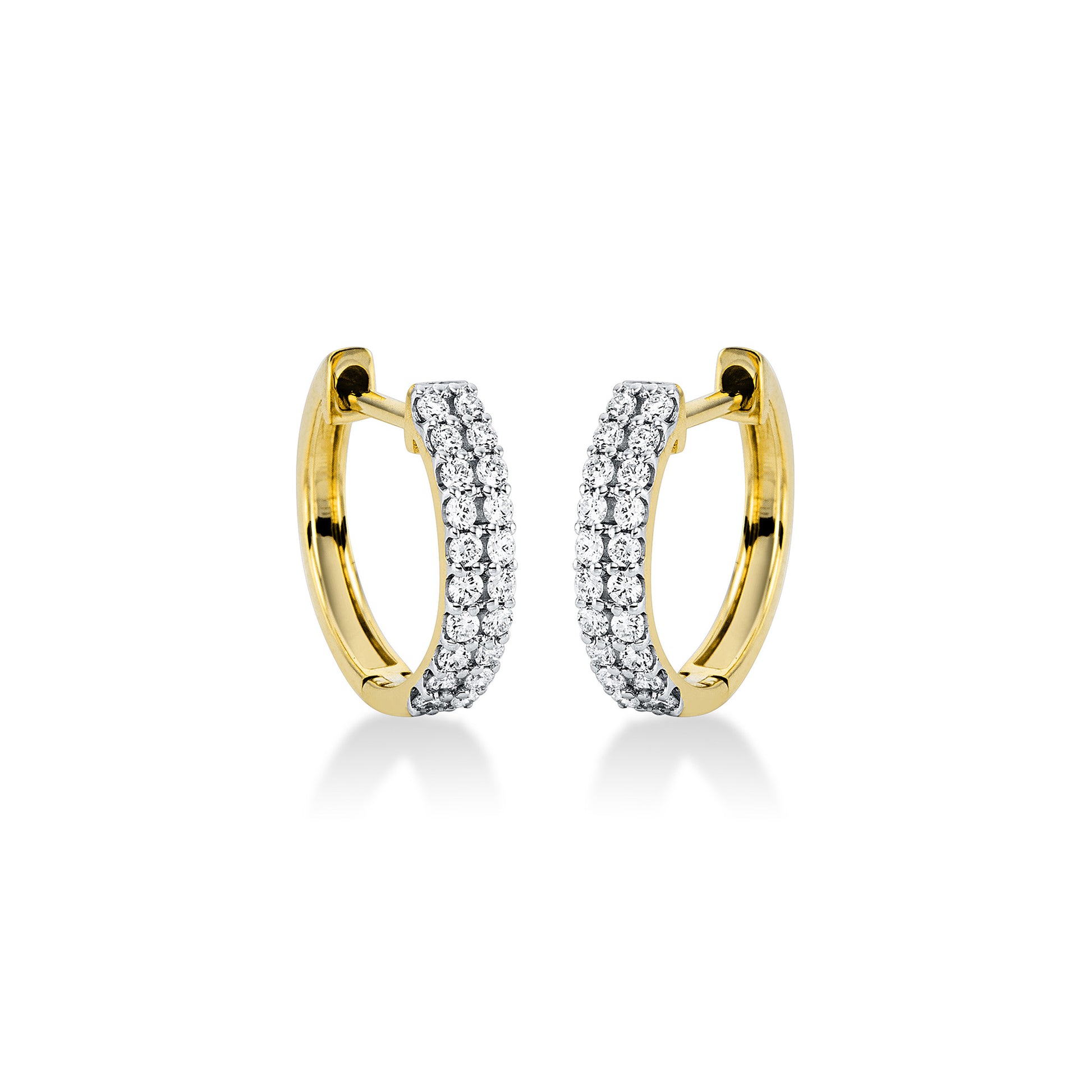 Looi & Co Naušnice Žuto Zlato (18k) 2M486G8-1