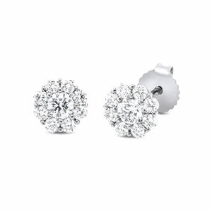 Looi & Co Naušnice Bijelo Zlato (18k) 2M843W8-1