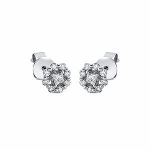 Looi & Co Naušnice Bijelo Zlato (18k) 2N186W8-2