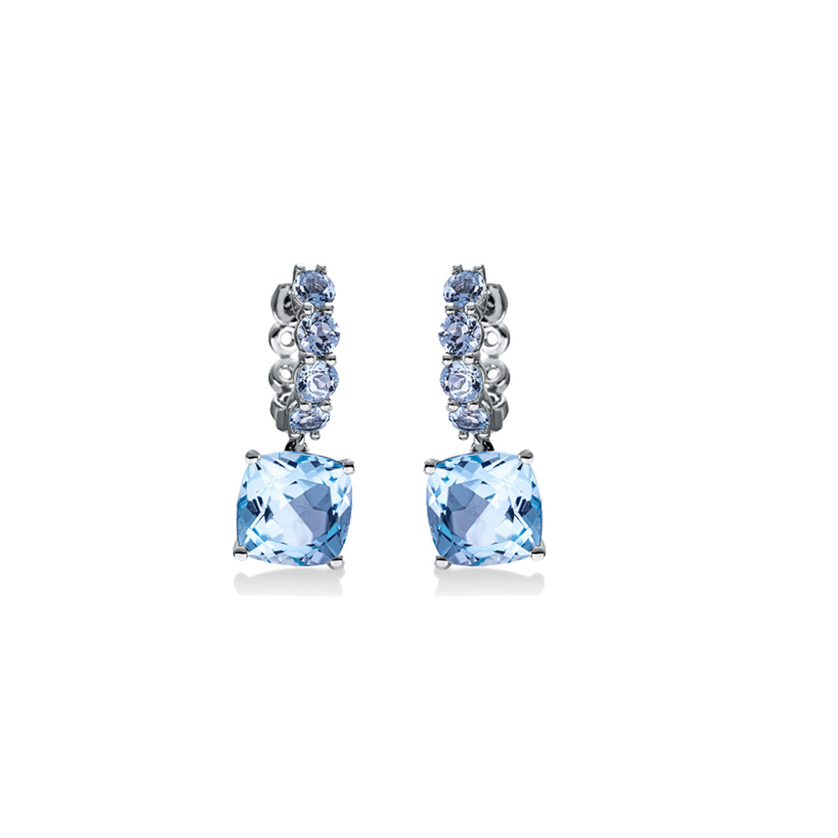 Looi & Co Naušnice Bijelo Zlato (18k) 2N897W8-2