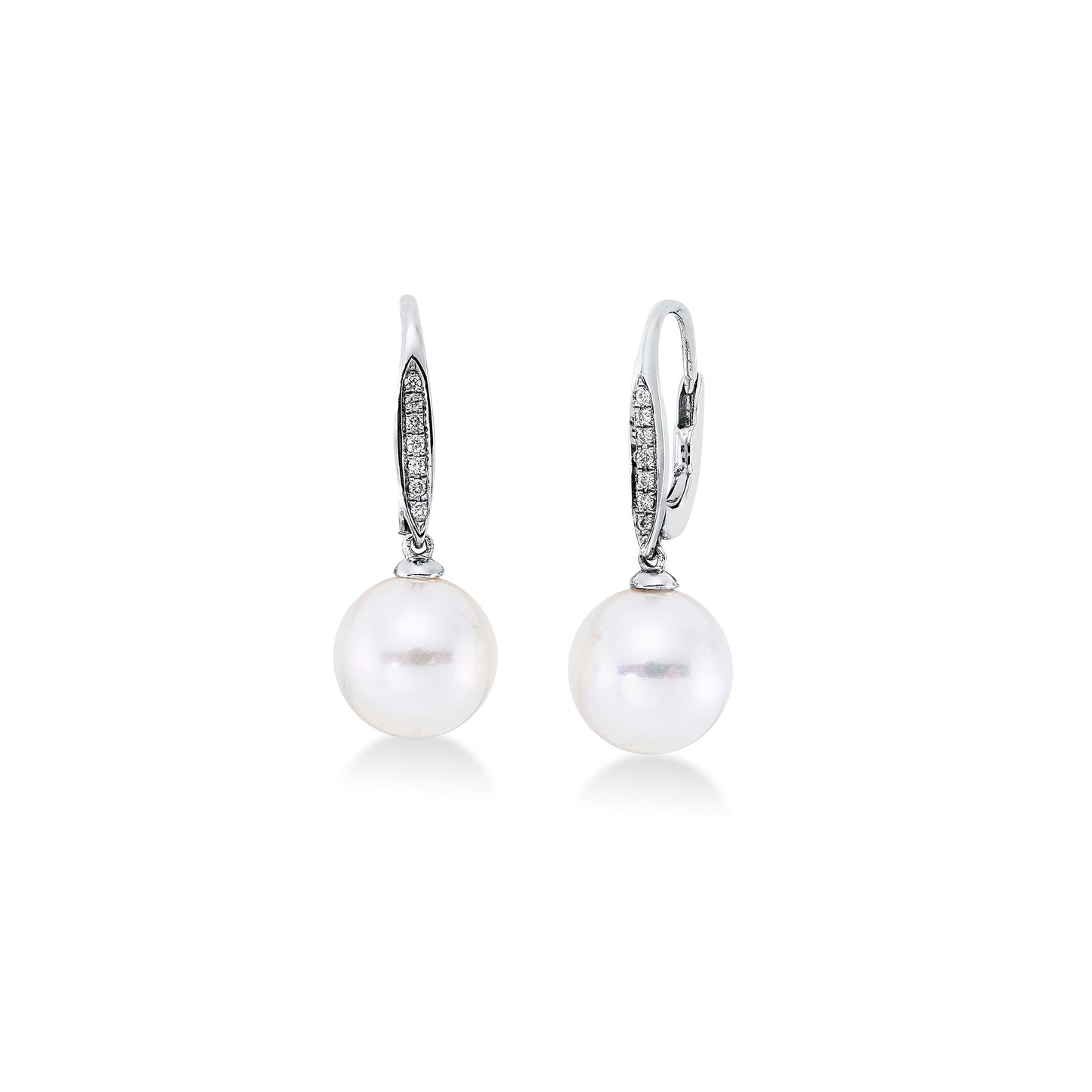 Looi & Co Naušnice Bijelo Zlato (18k) 2Q915W8-1