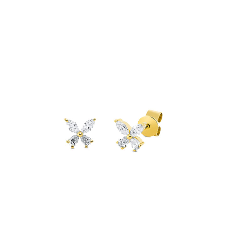 Looi & Co Naušnice Žuto Zlato (18k) 2R021G8-2