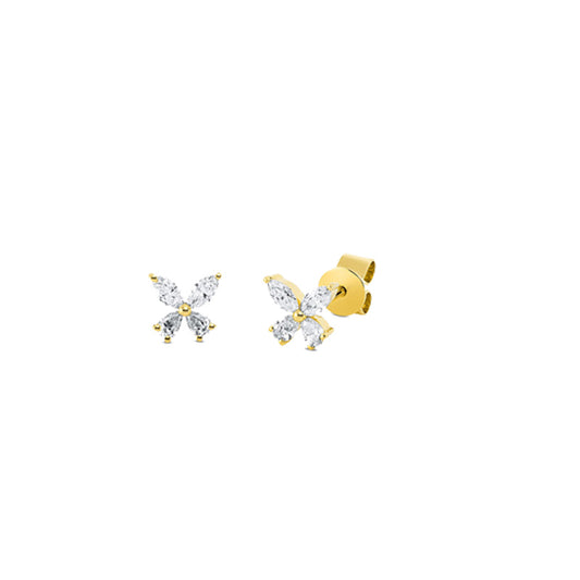 Looi & Co Naušnice Žuto Zlato (18k) 2R021G8-2