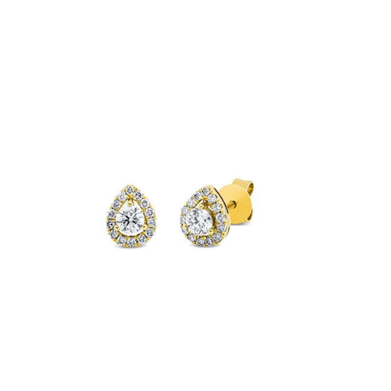 Looi & Co Naušnice Žuto Zlato (18k) 2R144G8-4